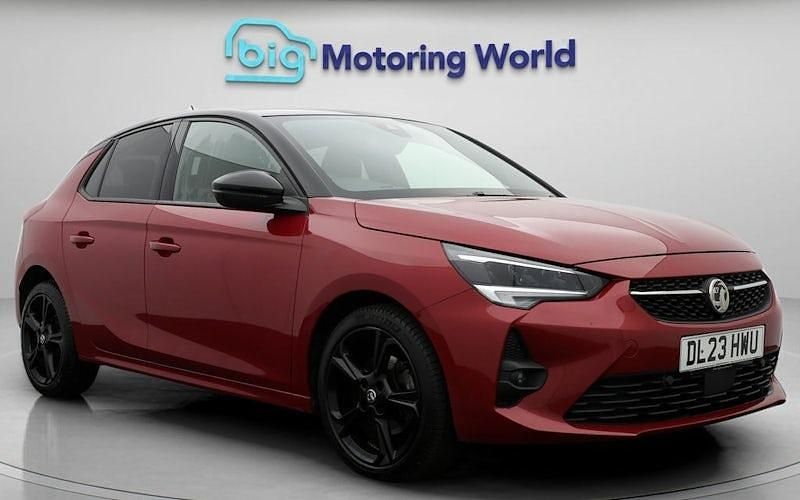 Used Vauxhall Corsa S 101 HP (74 kW) 2023 Red Hatchback