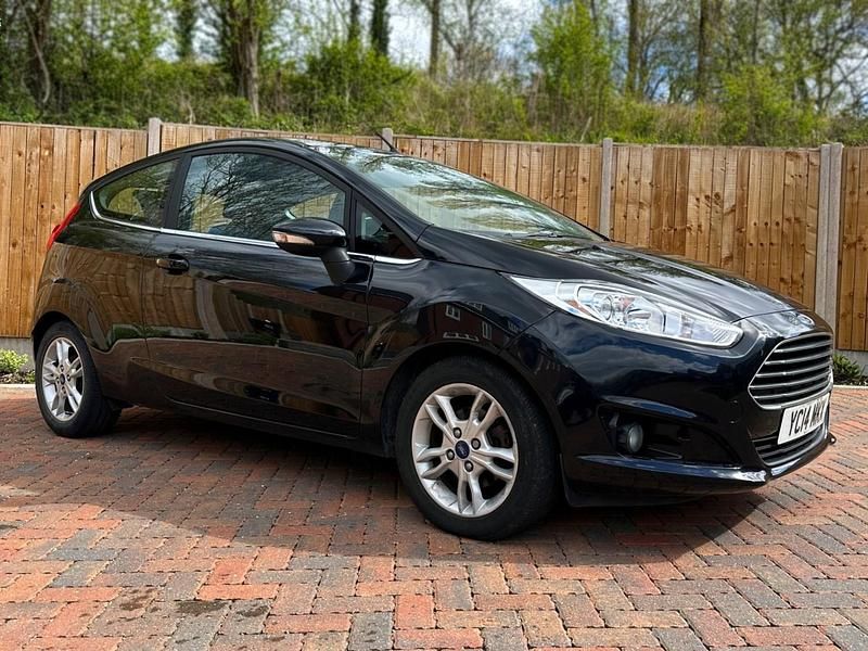 Used Ford Fiesta Zetec 2014 Black Hatchback