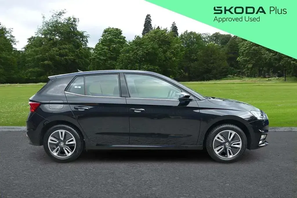 Used Skoda Fabia SE L 108 HP (79 kW) 2024 Black Hatchback