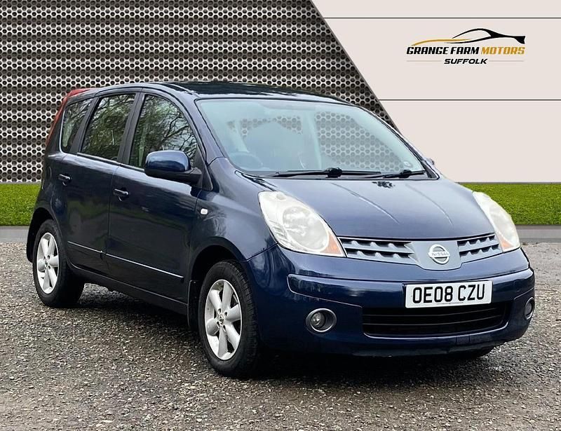 Blue Used 2008 Nissan Note Acenta MPV | £2,495 (Fair price) - Image 1/4