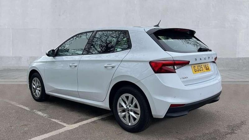 Used Skoda Fabia SE 95 HP (69 kW) 2025 Moon white Hatchback