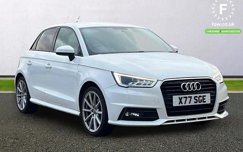 White Used 2018 Audi A1 Sportback S-Line Hatchback | £10,699 (Fair price) - Image 1/4