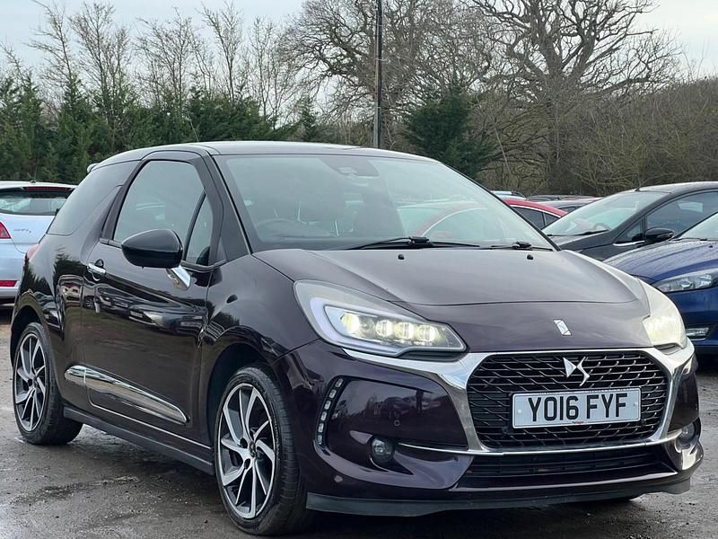 Used DS Automobiles DS3 Prestige 2016 Mauve/purple Hatchback