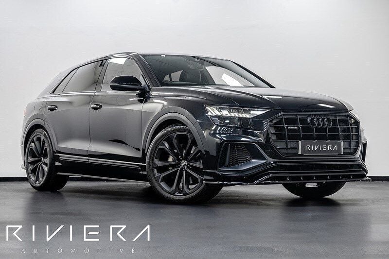 Black Used 2021 Audi Q8 Black Edition SUV | £38,995 (Fair price) - Image 1/4