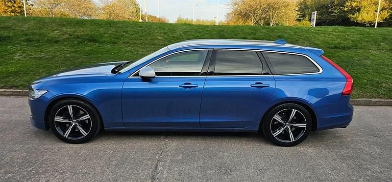 Blue Used 2017 Volvo V90 R-Design Estate | £12,995 (Fair price) - Image 1/4
