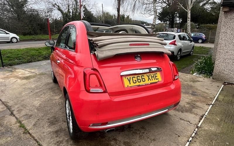 Used Fiat 500C Lounge 69 HP (50 kW) 2019 Cabriolet