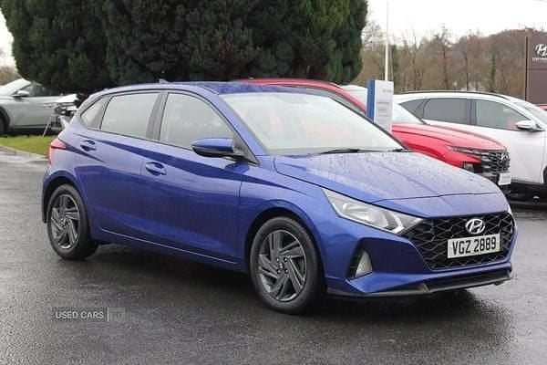 Blue Used 2021 Hyundai i20 Hatchback | £11,488 (Fair price) - Image 1/4