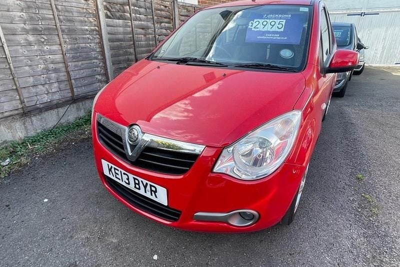 Red Used 2013 Vauxhall Agila S Hatchback | £2,995 (Fair price) - Image 1/1