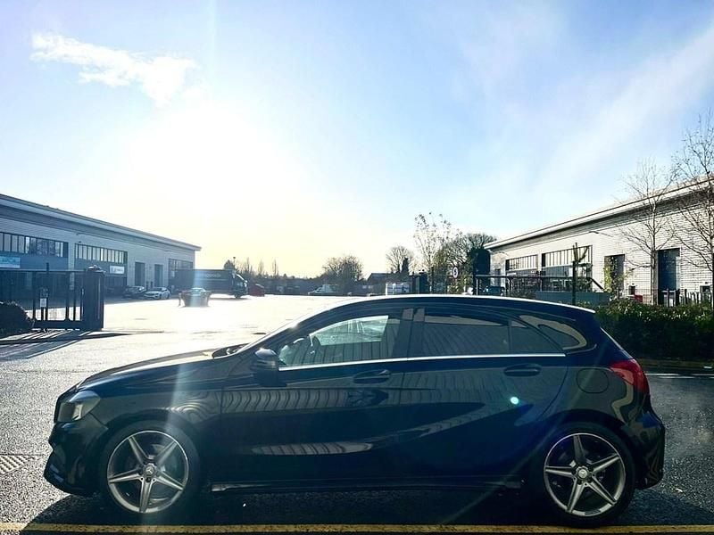 Used Mercedes A160 AMG line 2016 Black Hatchback