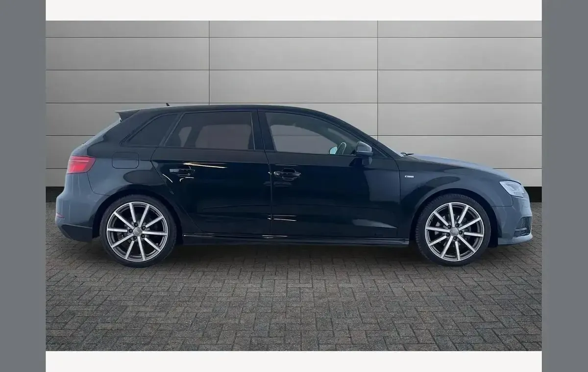 Used Audi A3 Black Edition 147 HP (108 kW) 2018 Black Sedan