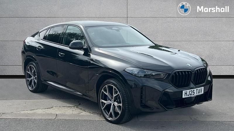 Black Used 2025 BMW X6 M Sport SUV | £64,934 (A bit pricey) - Image 1/4