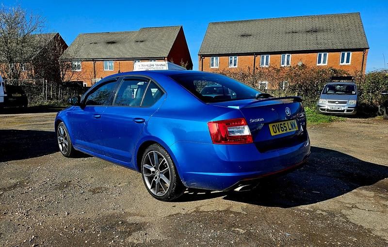 Used Skoda Octavia vRS 2015 Blue Hatchback