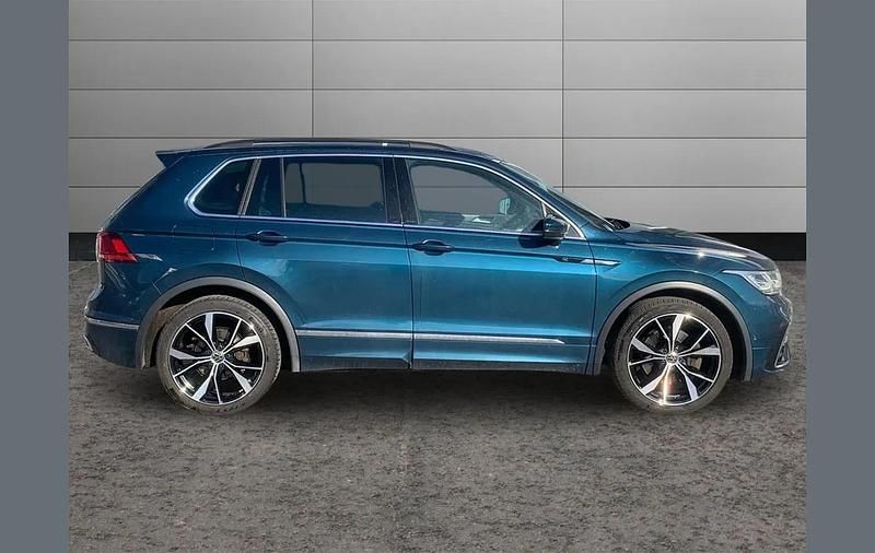Used VW Tiguan R-line 200 HP (147 kW) 2021 Blue SUV