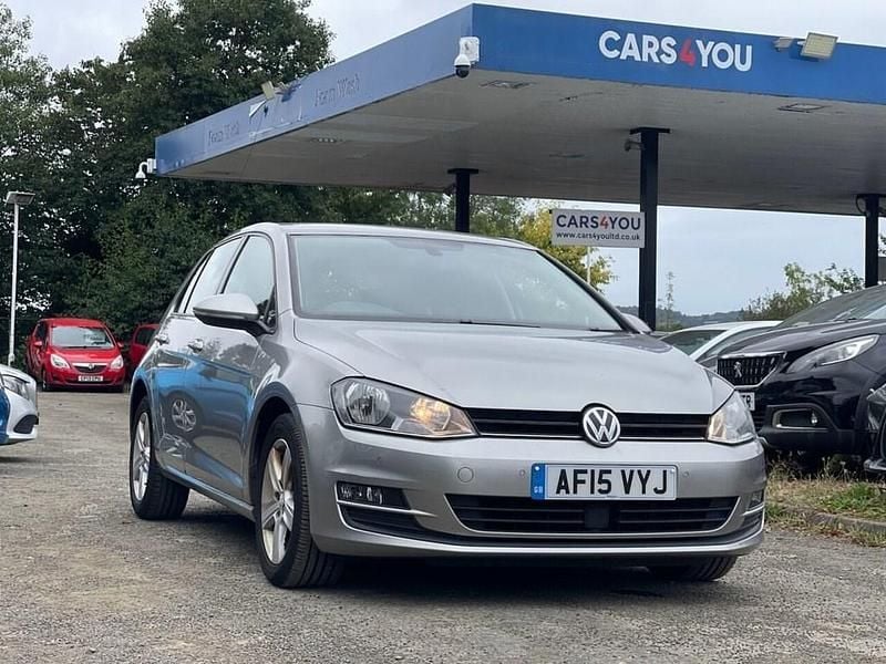 Silver Used 2015 VW Golf VII Match Hatchback | £7,495 (Fair price) - Image 1/4