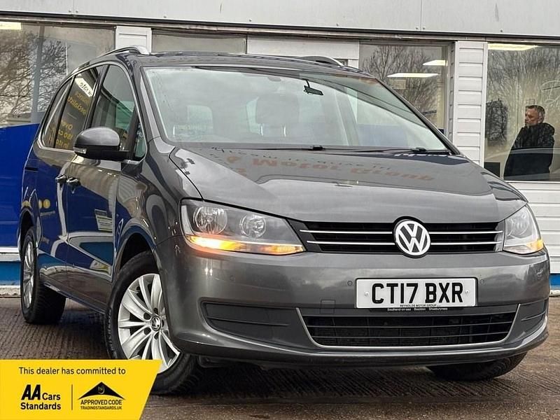 Grey Used 2017 VW Sharan SE MPV | £12,950 (Fair price) - Image 1/4