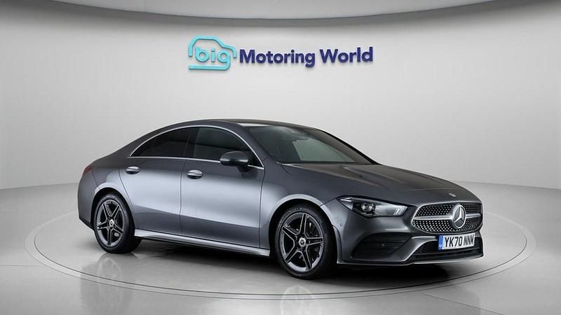 Used Mercedes CLA200 AMG line 163 HP (119 kW) 2020 Grey Coupe