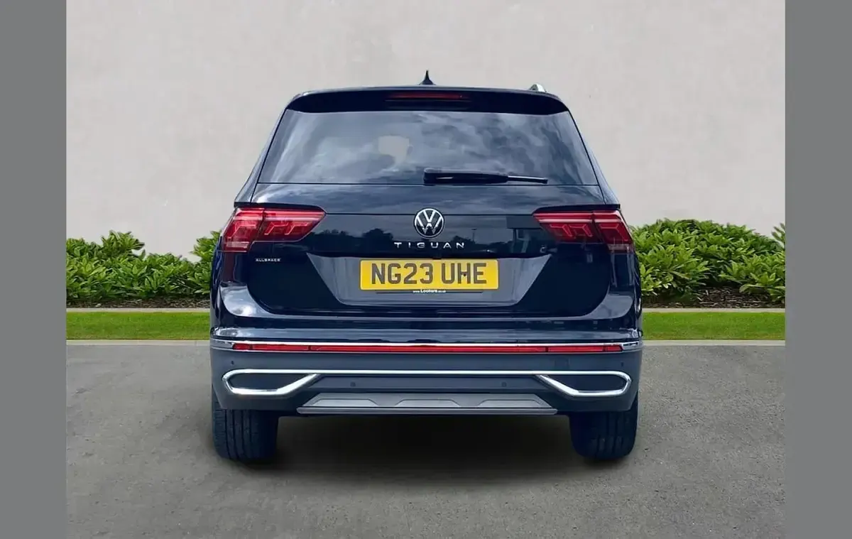 Used VW Tiguan Allspace R-line 150 HP (110 kW) 2023 Black SUV