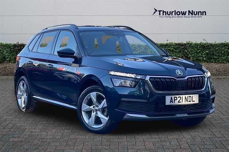 Blue Used 2021 Skoda Kamiq SE Drive SUV | £13,199 (Good price) - Image 1/4