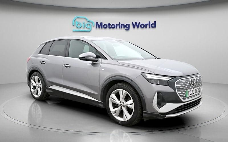 Used Audi Q4 e-tron S-Line 125 kW (170 HP) 2022 Grey SUV