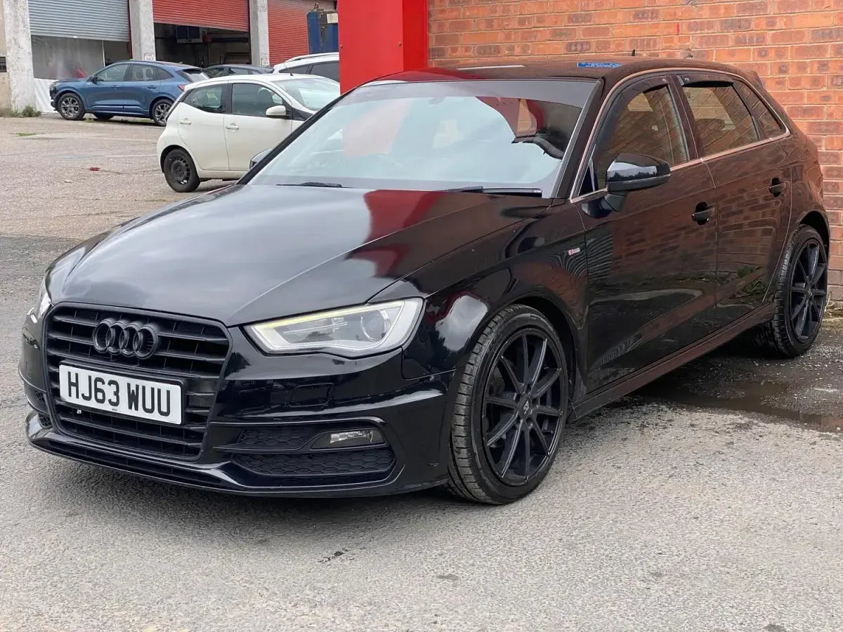 Used Audi A3 S-Line 2013 Black Hatchback