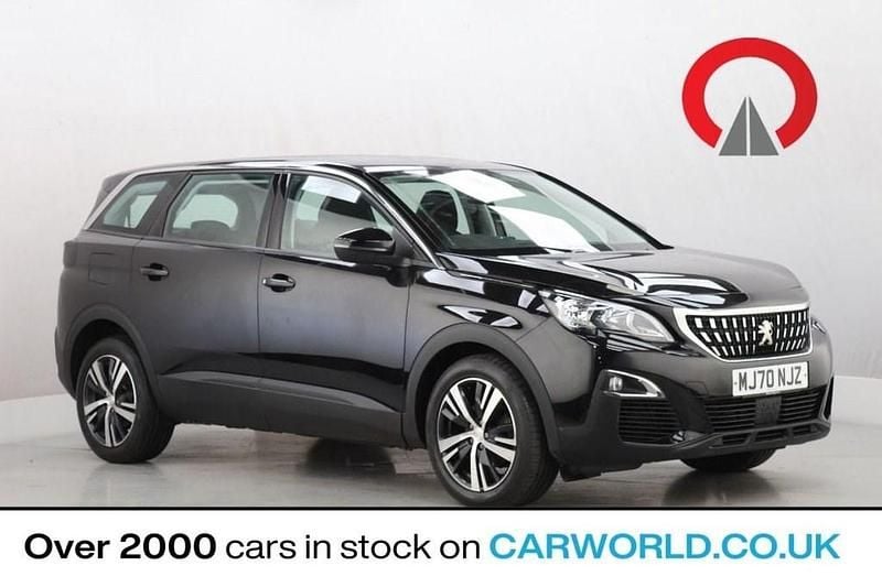 Black Used 2020 Peugeot 5008 Active SUV | £14,700 (Good price) - Image 1/3