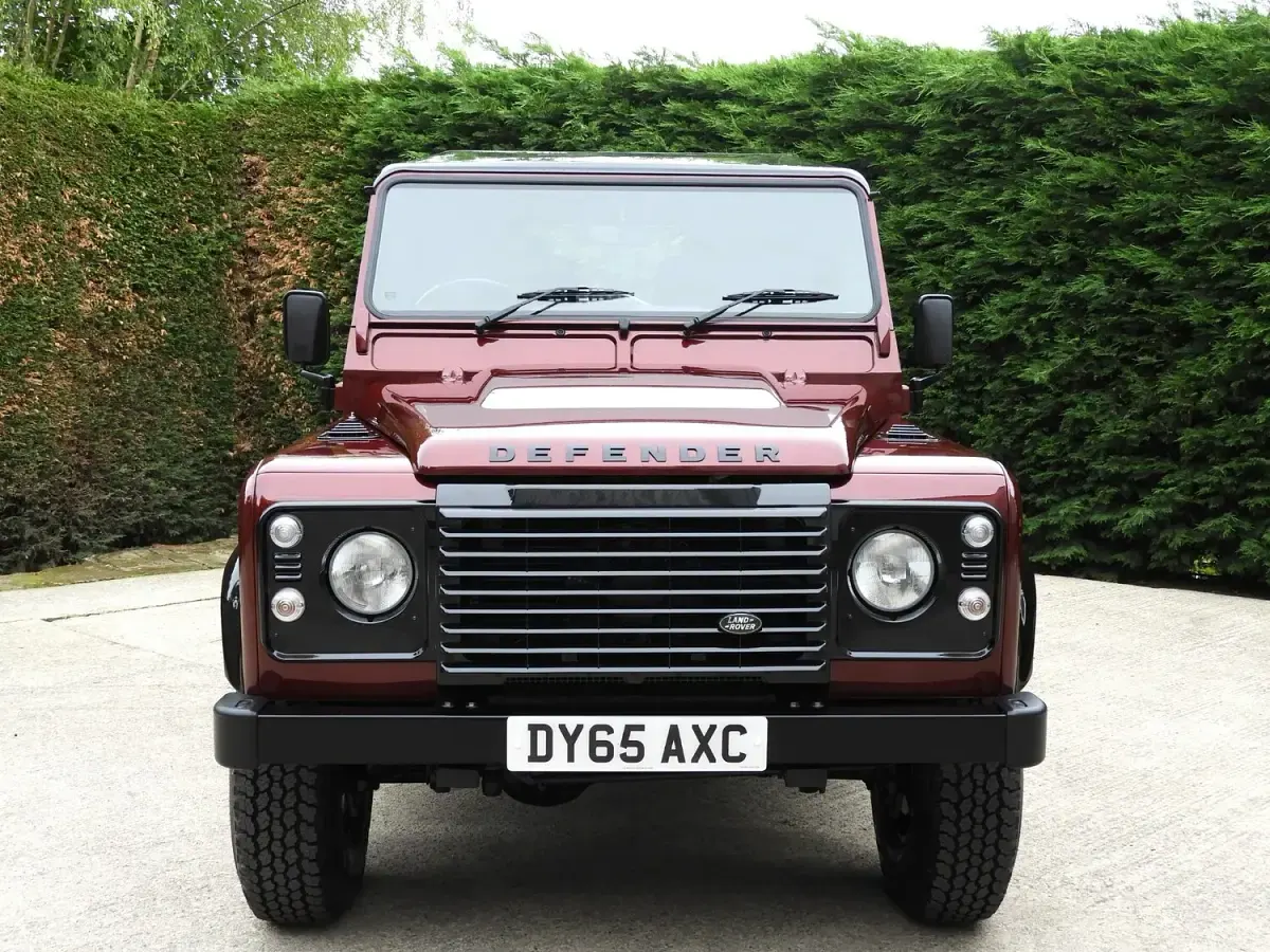 Used Land Rover Defender Landmark 2015 Red Hatchback
