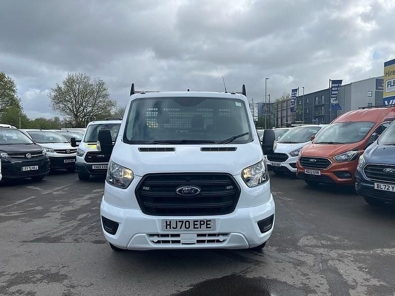 Used Ford Transit 130 HP (95 kW) 2020 White Cabriolet