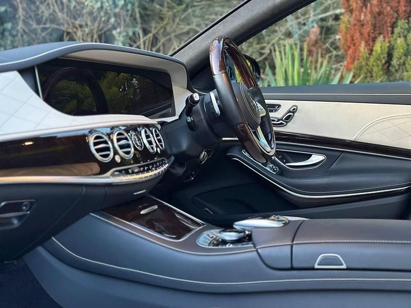 Used Mercedes S560 2019 Blue Sedan