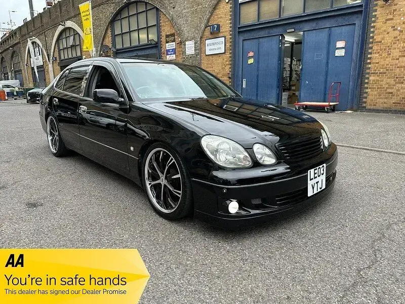 Used Toyota Aristo Edition 280 HP (205 kW) 2003 Black Sedan