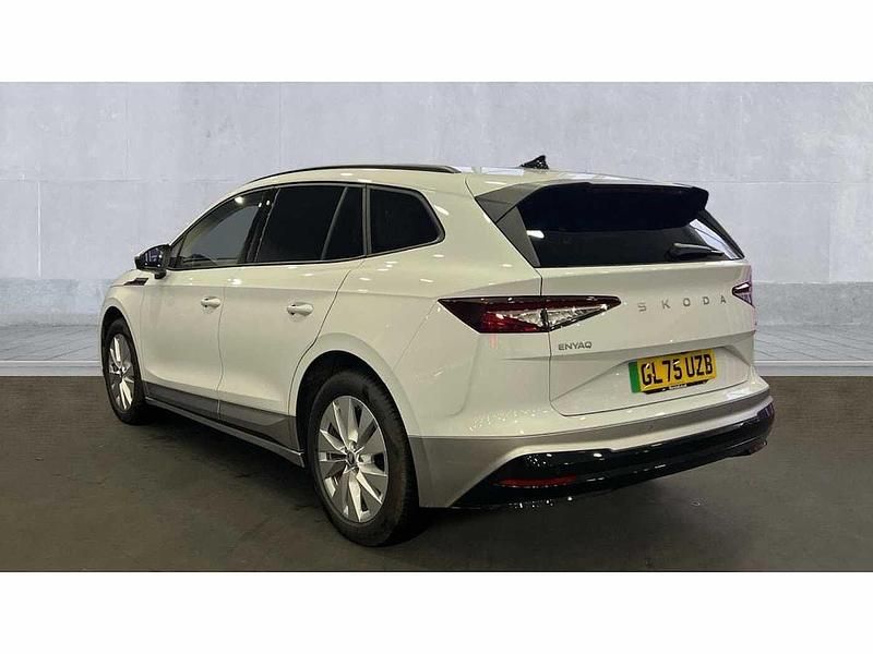 Used Skoda Enyaq iV SE L 150 kW (204 HP) 2025 Moon white SUV