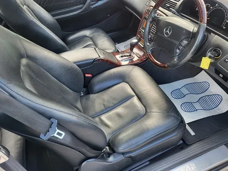 Used Mercedes CL600 362 HP (266 kW) 2000 Silver Coupe