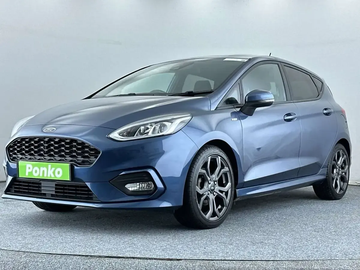 Usado Ford Fiesta ST-Line 2019 Azul Citadino