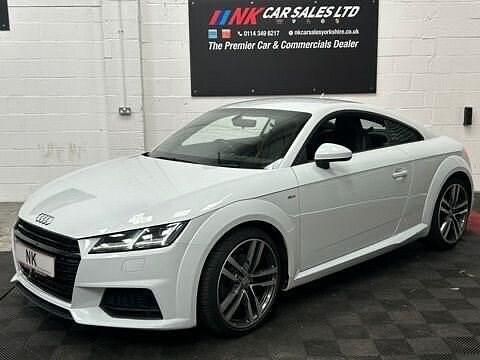 Used Audi TT S-Line 180 HP (132 kW) 2016 White Coupe
