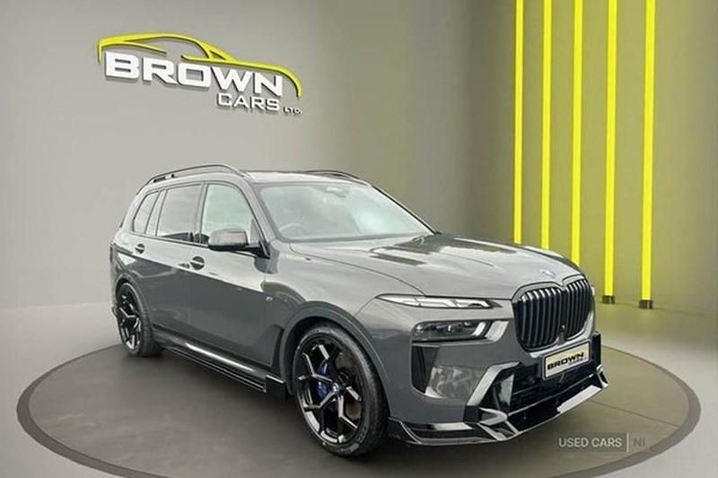 Grey Used 2023 BMW X7 M Sport SUV | £71,495 (Fair price) - Image 1/1