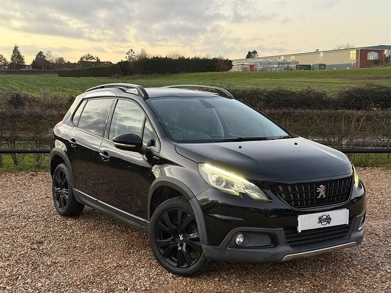 Black Used 2017 Peugeot 2008 GT-line SUV | £9,734 (Fair price) - Image 1/1