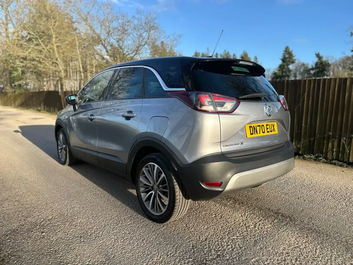 Used Vauxhall Crossland X 83 HP (61 kW) 2020 Grey SUV