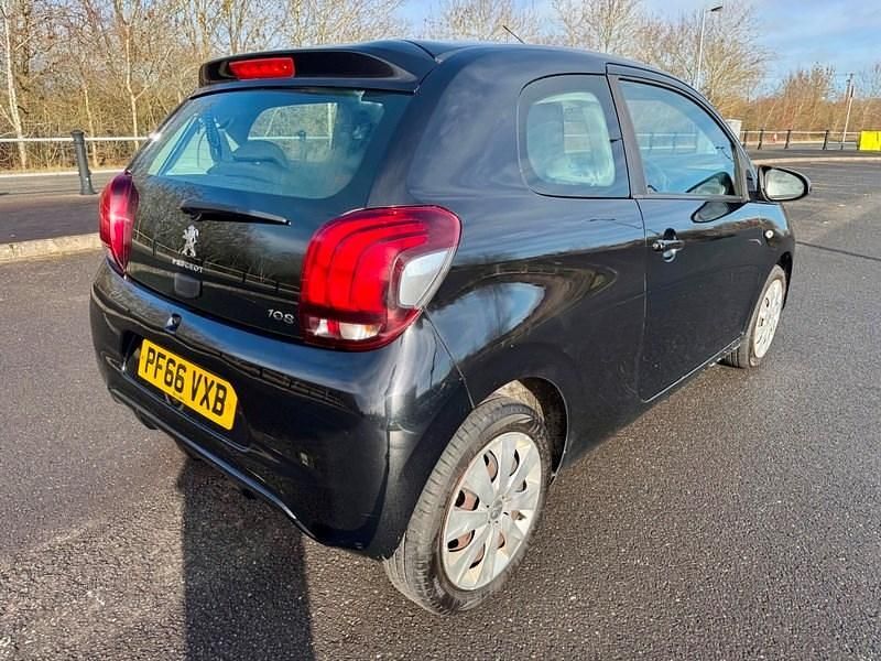 Used Peugeot 108 Active 2016 Black Hatchback