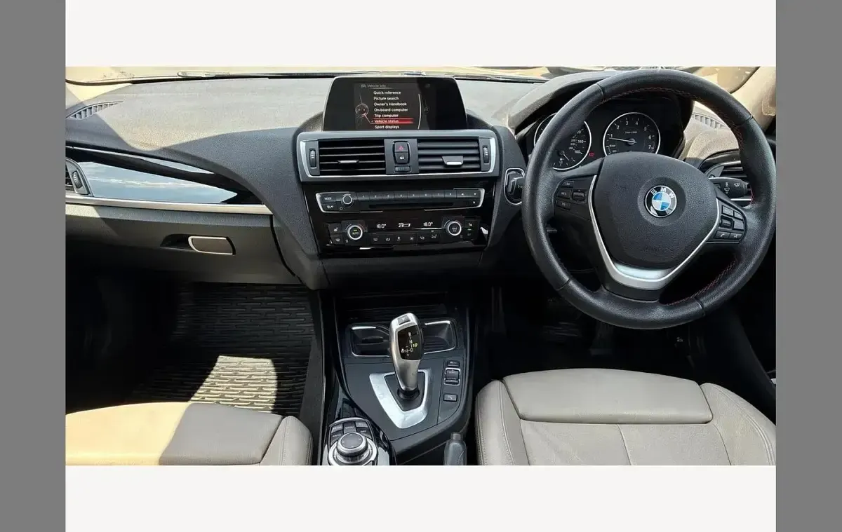 Used BMW 120 Sport Line 177 HP (130 kW) 2016 Blue Hatchback