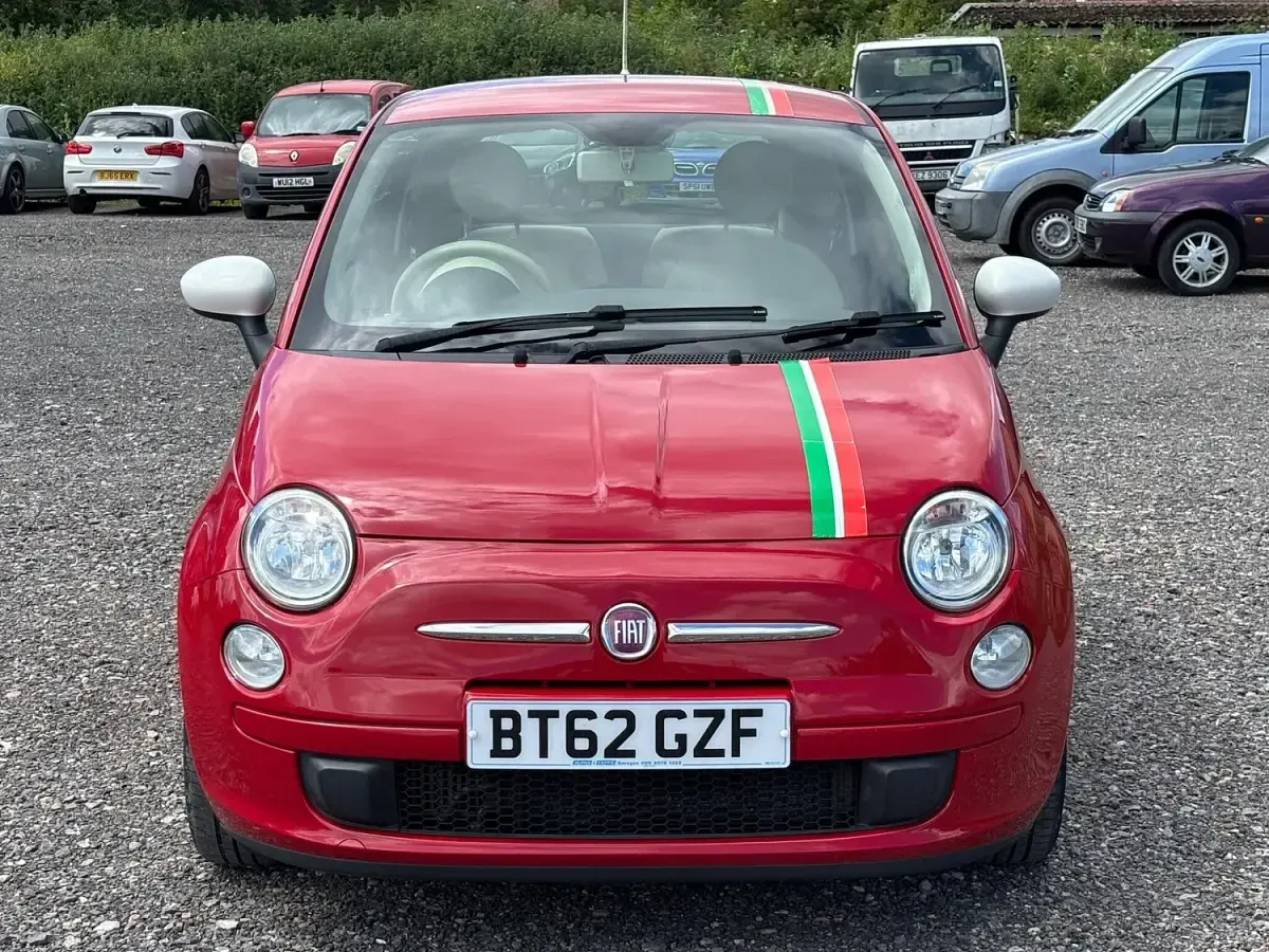 Used Fiat 500 S 85 HP (62 kW) 2012 Red Hatchback