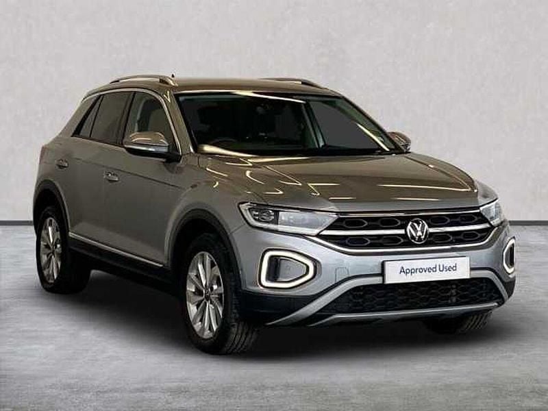 Silver Used 2024 VW T-Roc Style SUV | £23,537 (Fair price) - Image 1/4