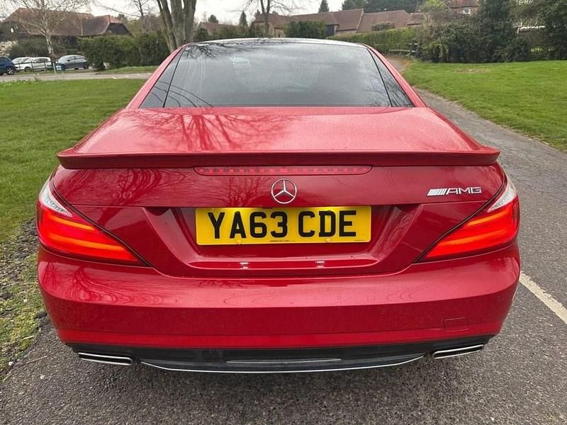 Used Mercedes SL350 AMG 306 HP (225 kW) 2014 Red Cabriolet
