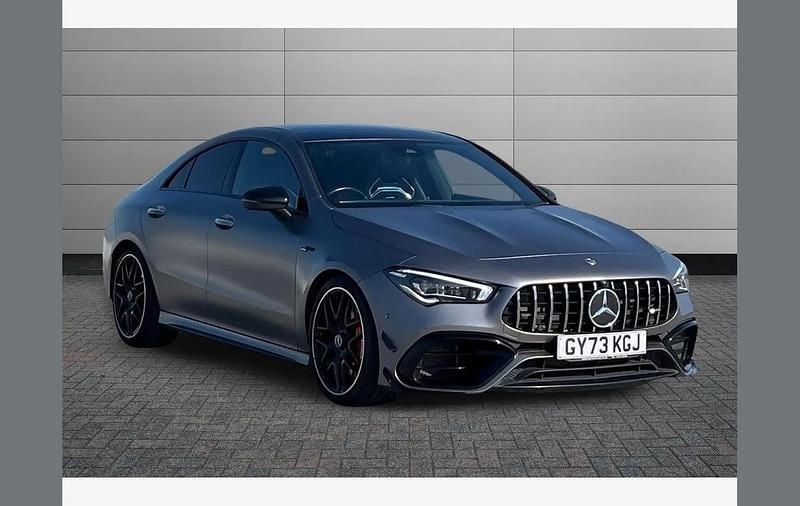 Used Mercedes CLA45 AMG 421 HP (309 kW) 2023 Grey Coupe