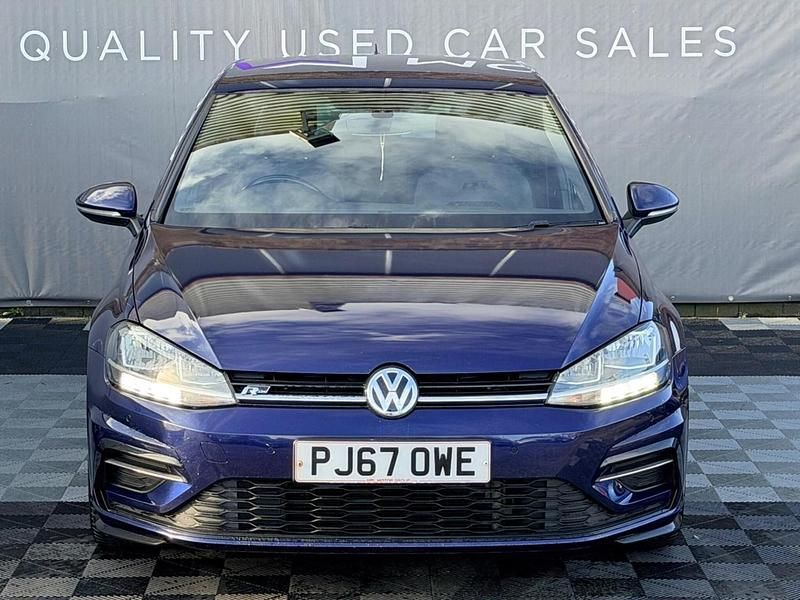 Used VW Golf VII R-line 150 HP (110 kW) 2017 Blue Hatchback