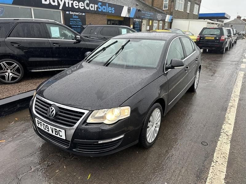 Black Used 2009 VW Passat Highline Sedan | £2,000 (Good price) - Image 1/4