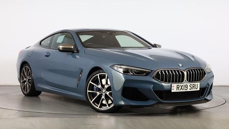 Barcelona blue Used 2019 BMW M850 Comfort Edition Coupe | £38,500 (A bit pricey) - Image 1/4