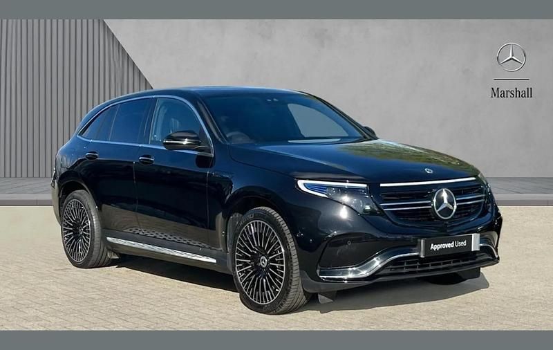 Used Mercedes EQC400 AMG Line Premium 300 kW (408 HP) 2021 Black SUV