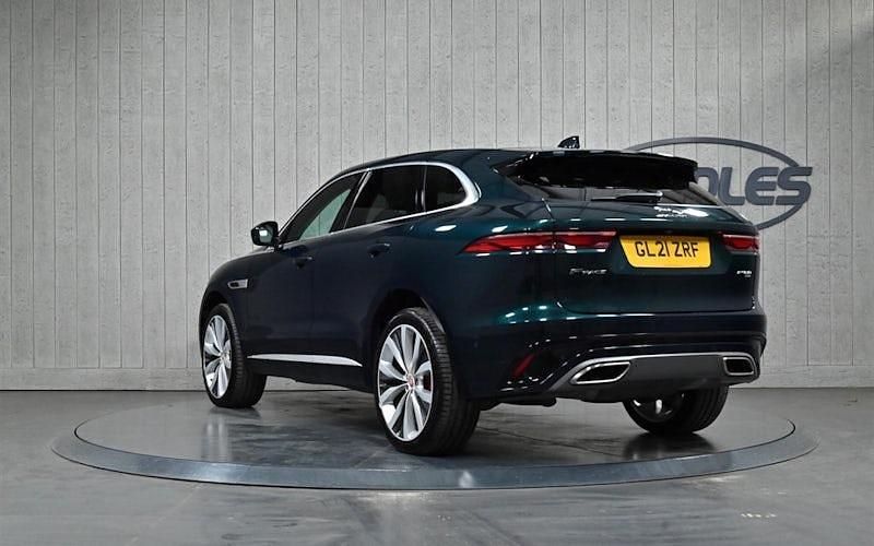Used Jaguar F-Pace R-Dynamic 400 HP (294 kW) 2021 Green SUV