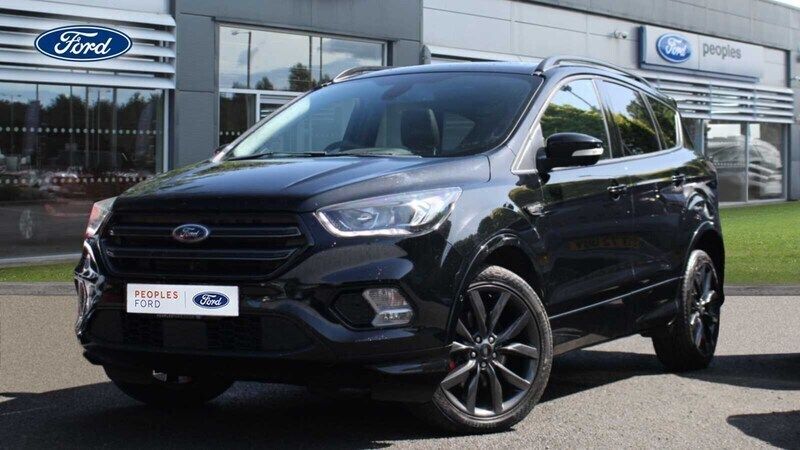 Black Used 2017 Ford Kuga Zetec SUV | £9,750 (Fair price) - Image 1/4