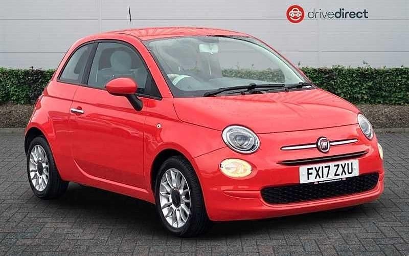 Special glam coral Used 2017 Fiat 500 Pop Star Hatchback | £6,096 (Fair price) - Image 1/4