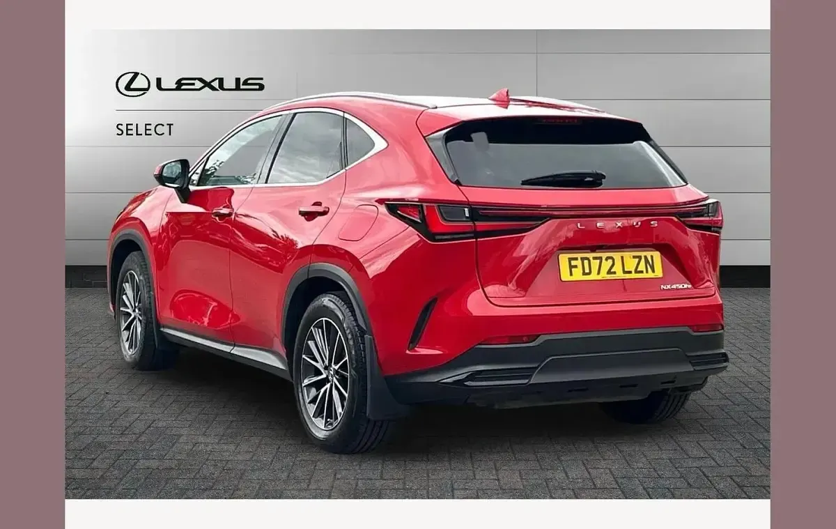 Used Lexus NX450h+ 306 HP (225 kW) 2022 Red SUV